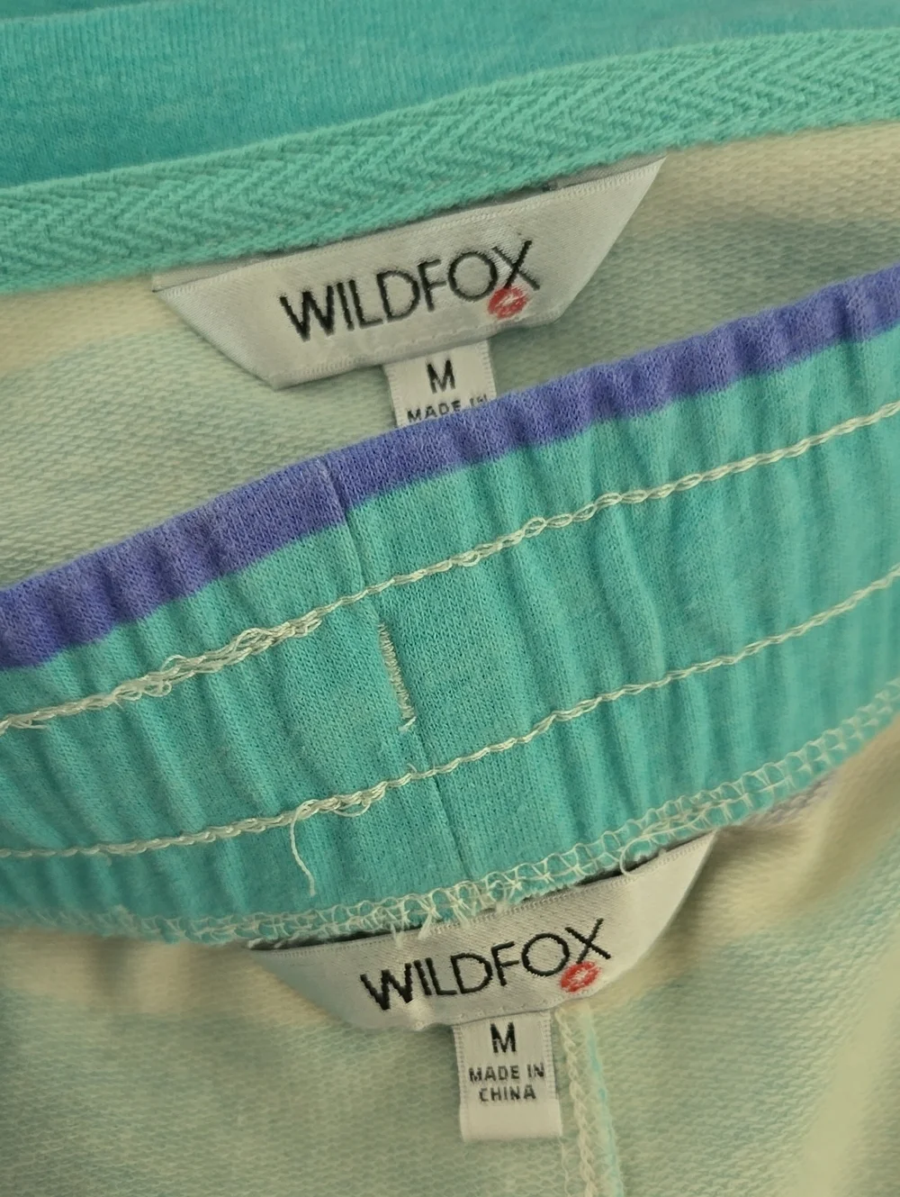 Wildfox Striped Lounge Set